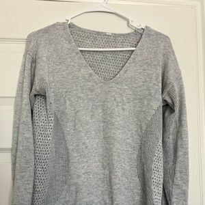 Lululemon- light blue sweater